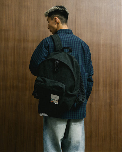 GROCERY 22L PATCH LOGO DAYPACK/ WASHED CHARCOAL