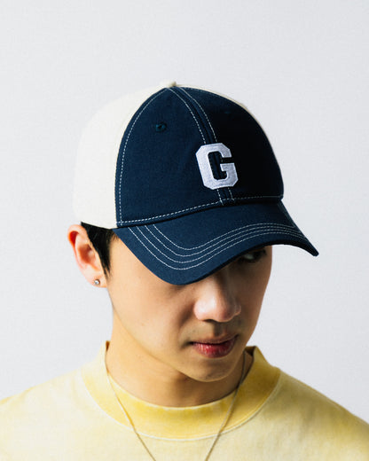 GROCERY G LOGO PATCH TWO TONE CAP/ NAVY