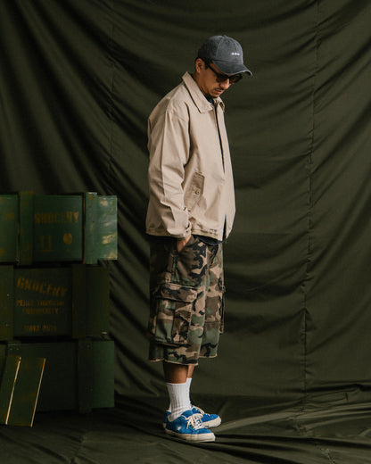 GROCERY LOGO BI-SWING JACKET/ KHAKI