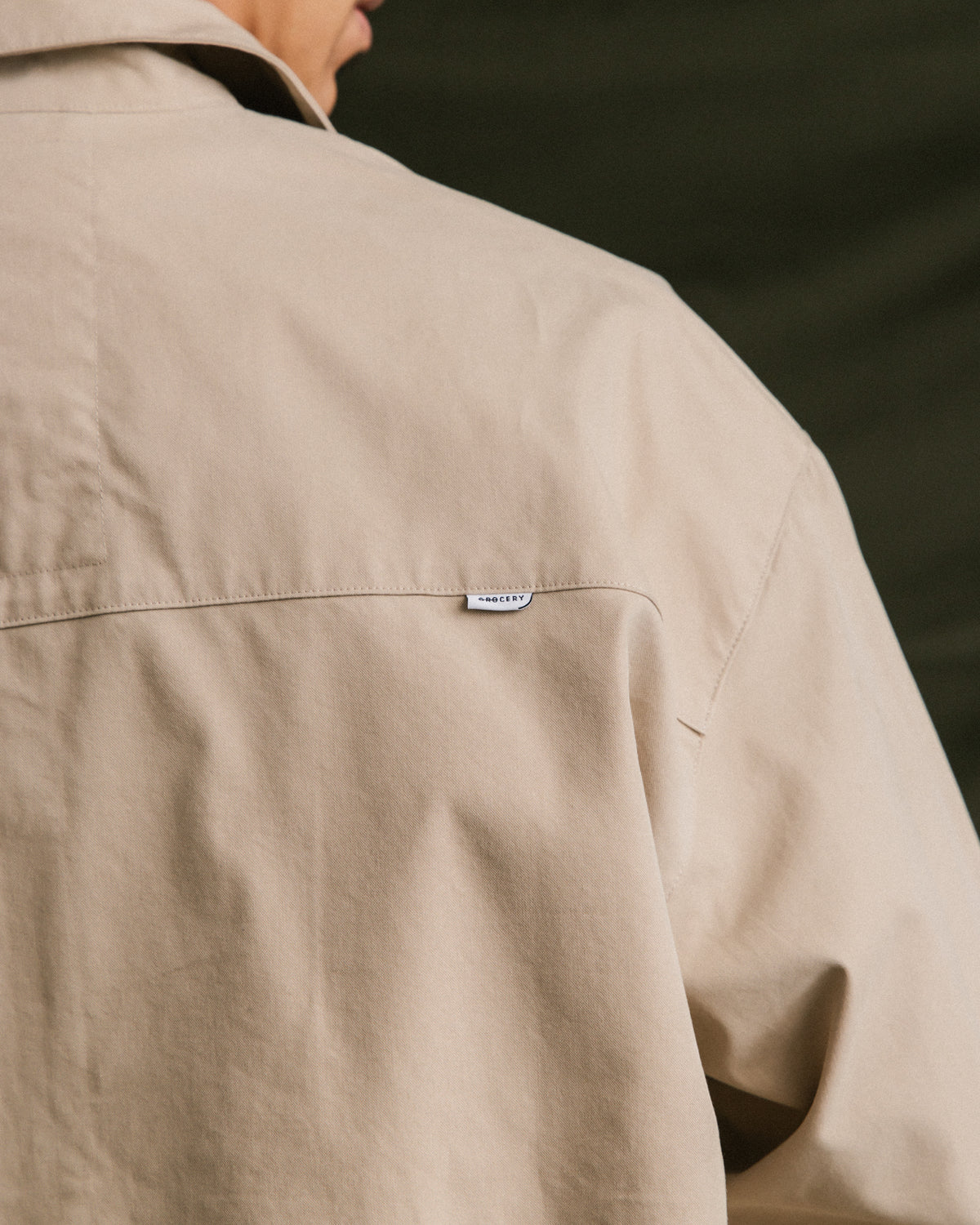GROCERY LOGO BI-SWING JACKET/ KHAKI