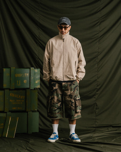 GROCERY LOGO BI-SWING JACKET/ KHAKI