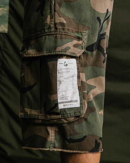 GROCERY BAGGY CARGO SHORTS/ CAMO