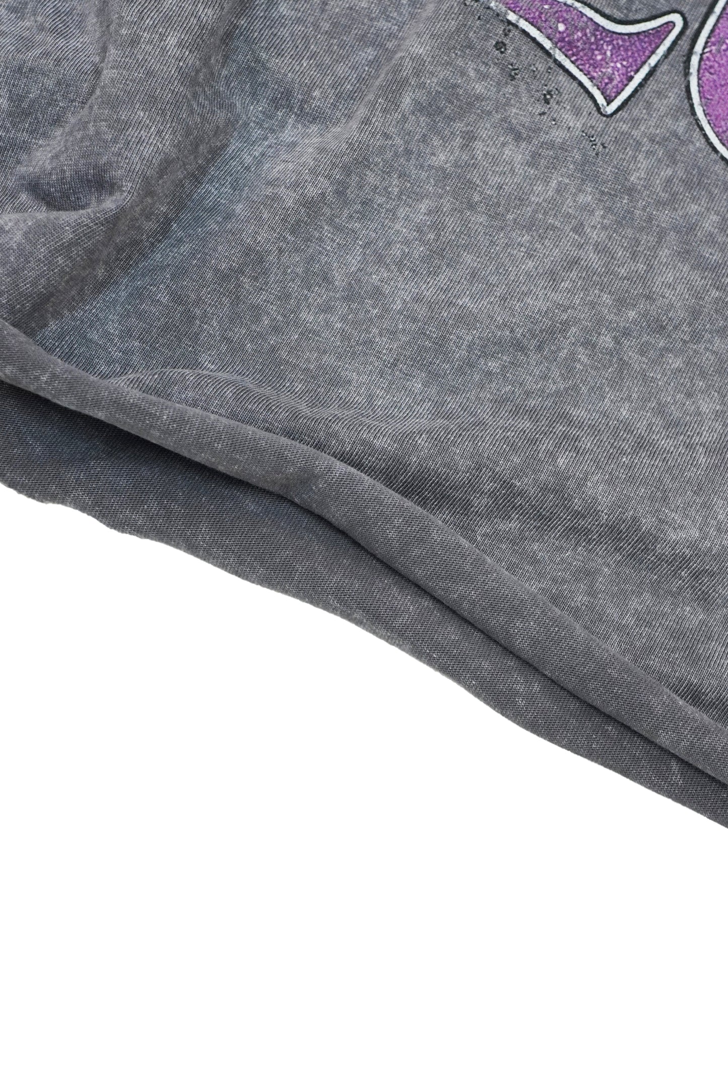 CLUB STUBBORN X OLDSOILISM THE LUCKY CRANE TEE/ WASHED GREY