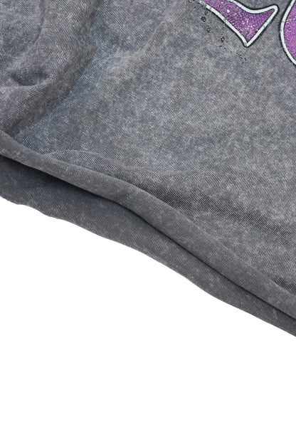 CLUB STUBBORN X OLDSOILISM THE LUCKY CRANE TEE/ WASHED GREY