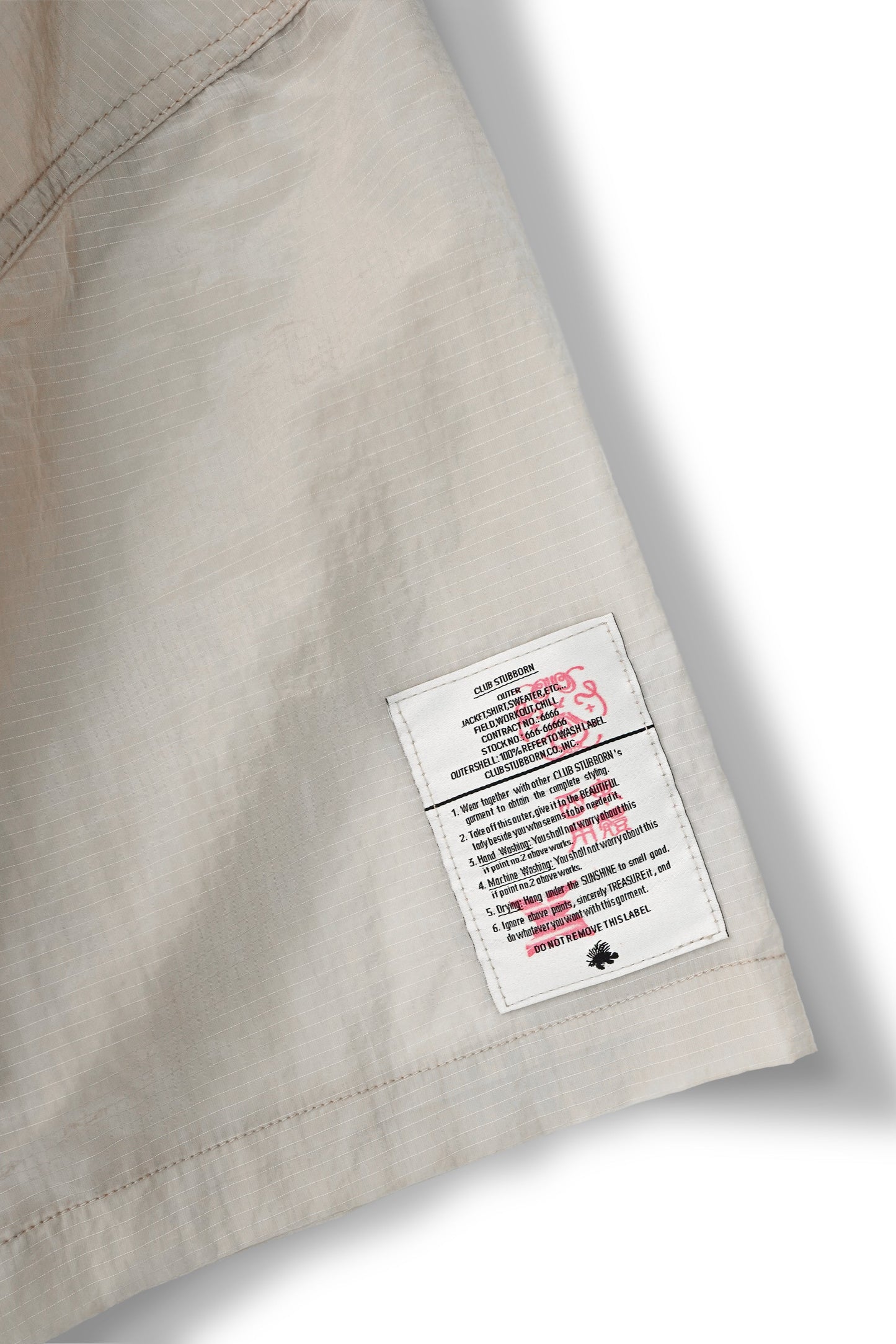 CLUB STUBBORN X OLDSOILISM SOUVENIR SHIRT/ SAND CRANES
