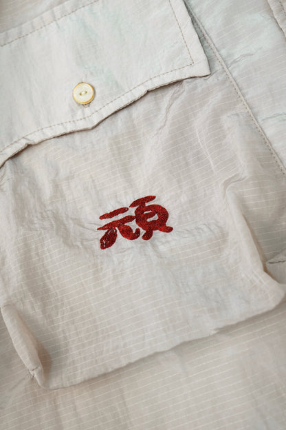 CLUB STUBBORN X OLDSOILISM SOUVENIR SHIRT/ SAND CRANES