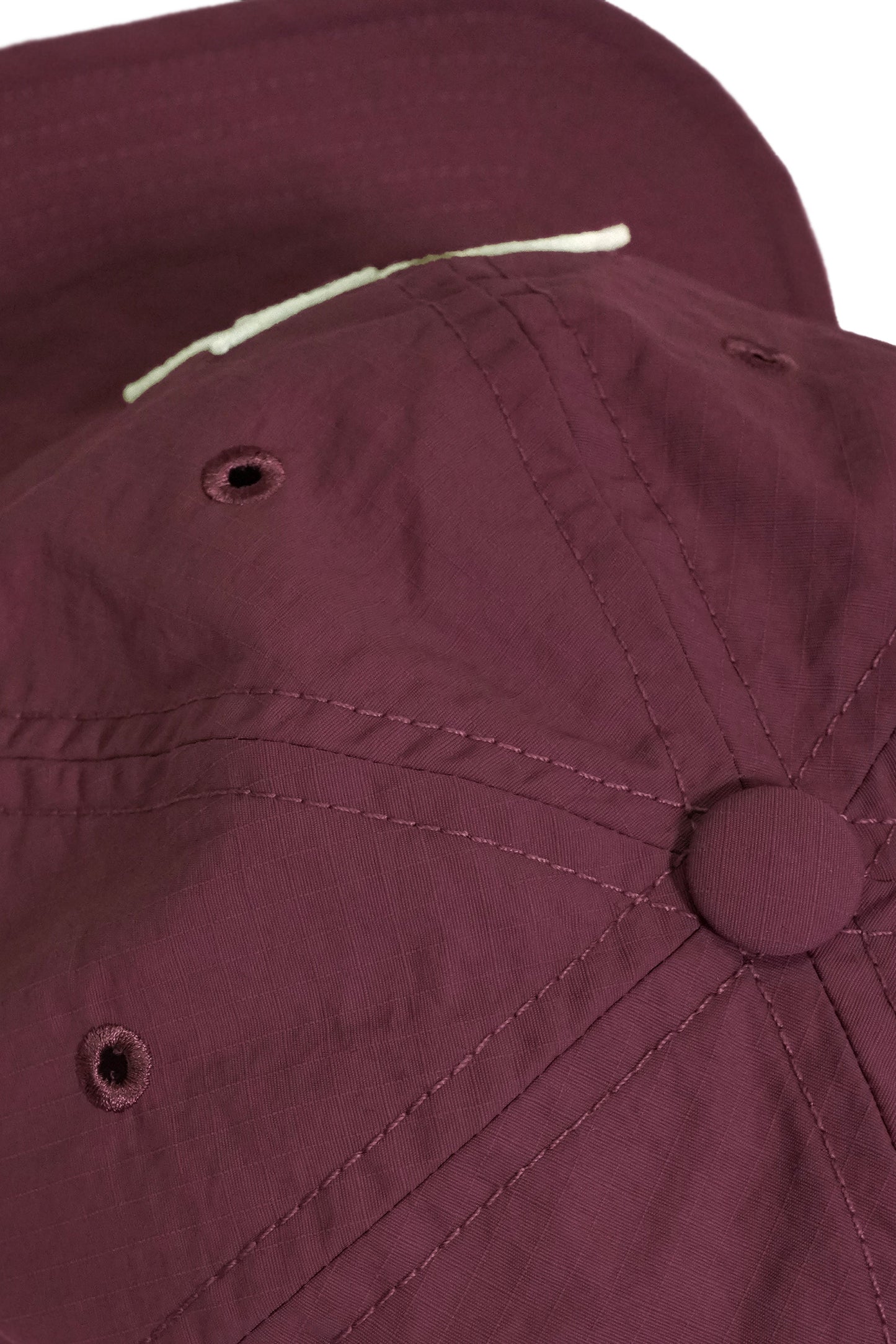CLUB STUBBORN X OLDSOILISM GEOMETRIC CRANE CAP/ BURGUNDY