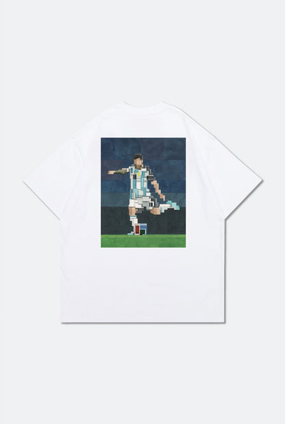 GROCERY LAST DANCE OF THE GOAT GRAPHIC TEE BY ADAM LISTER/ WHITE