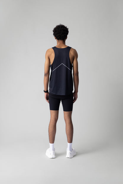 PARTICIPATION MARATHON BLACK SINGLET