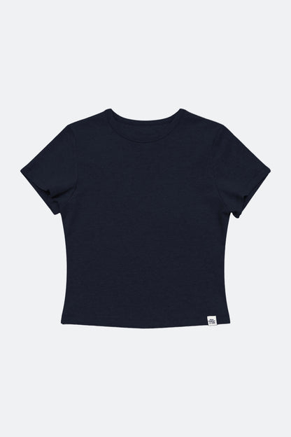 Aim Higher Club Essential Fitted Tee/ Navy