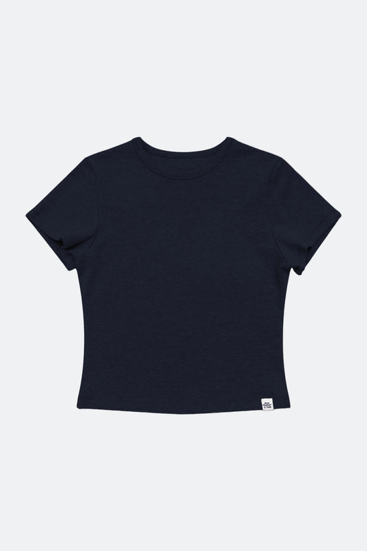 Aim Higher Club Essential Fitted Tee/ Navy