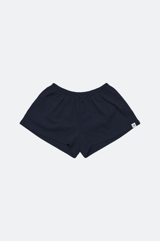 Aim Higher Club Essential Flare Mini Shorts/ Navy