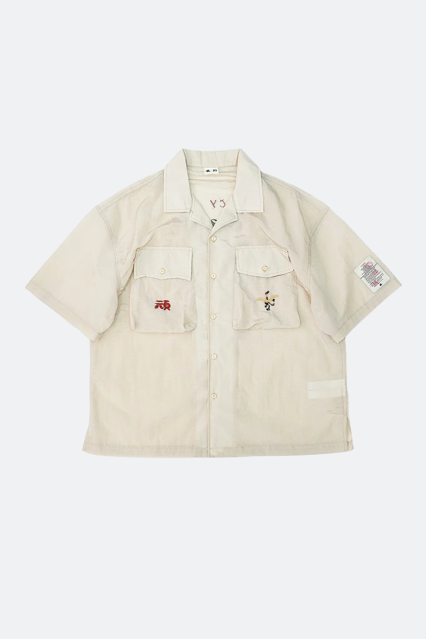 CLUB STUBBORN X OLDSOILISM SOUVENIR SHIRT/ SAND CRANES