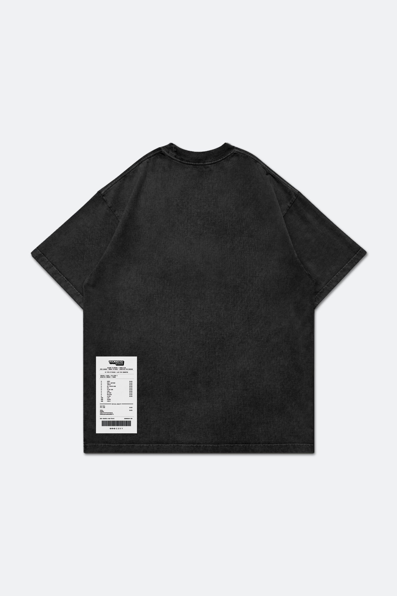 GROCERY | TARMAC | TOY STORY THE TOYS WASHED GRAPHIC BOXY TEE/ BLACK