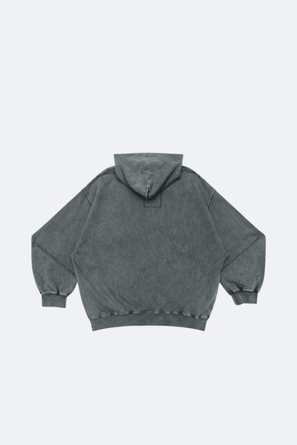 GROCERY BASIC WASHED HOODIE/ GREY