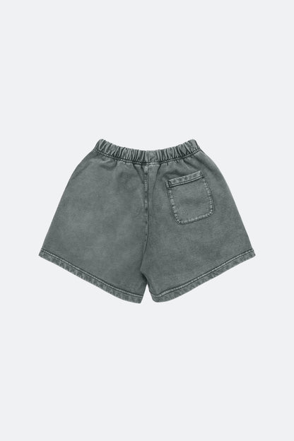 GROCERY BASIC WASHED SWEAT SHORTS/ GREY