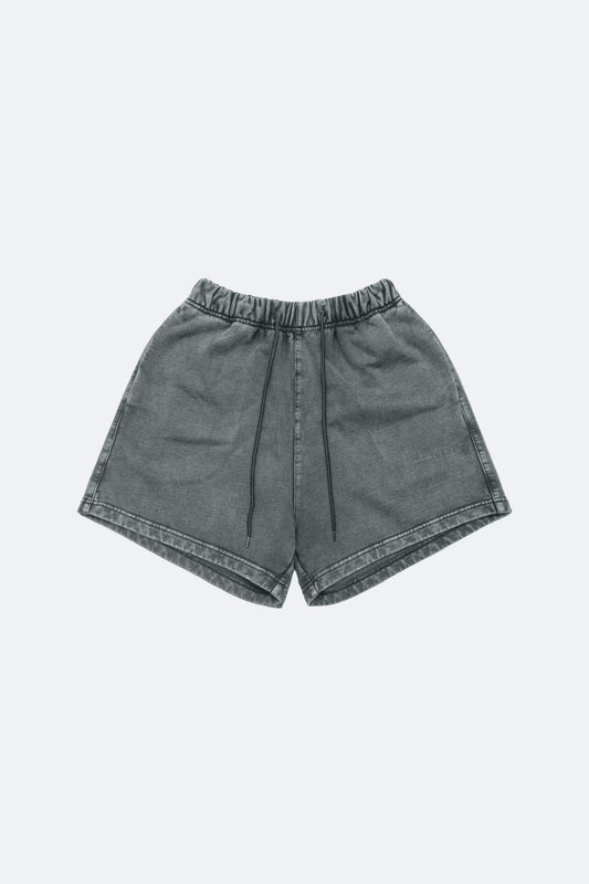GROCERY BASIC WASHED SWEAT SHORTS/ GREY