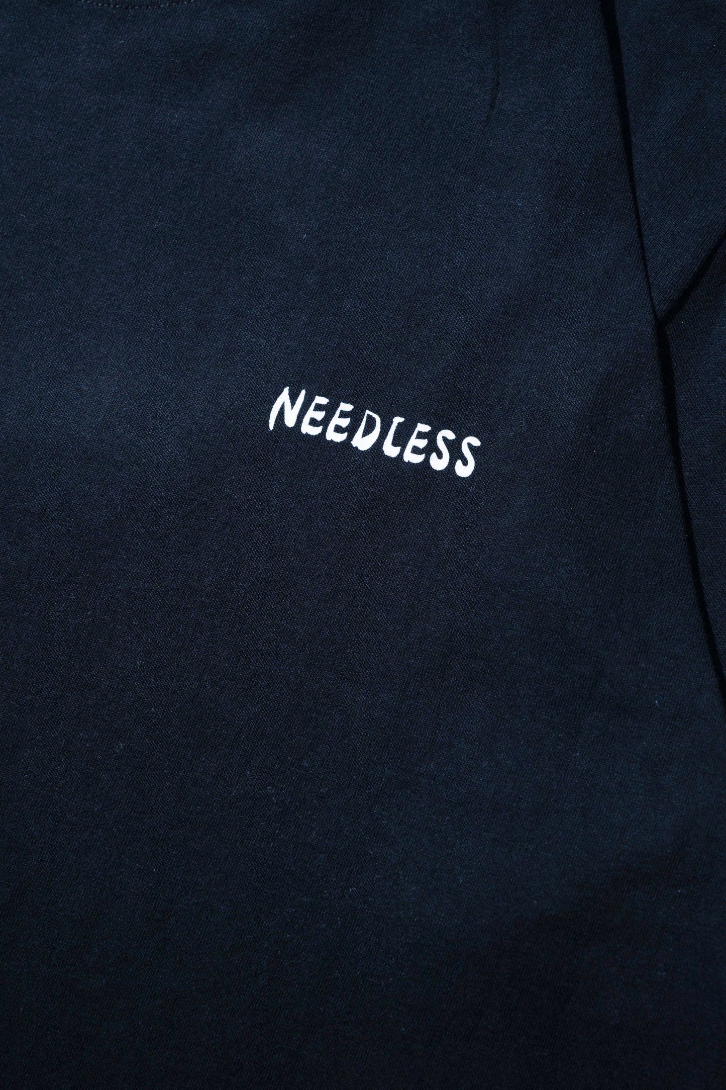 NEEDLESS SS26 SIGNATURE REGULAR TEE/ BLACK