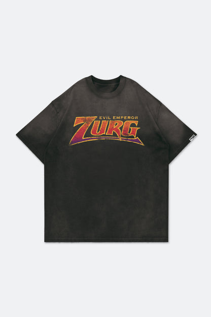 GROCERY | TARMAC | TOY STORY ZURG WASHED GRAPHIC BOXY TEE/ BROWN