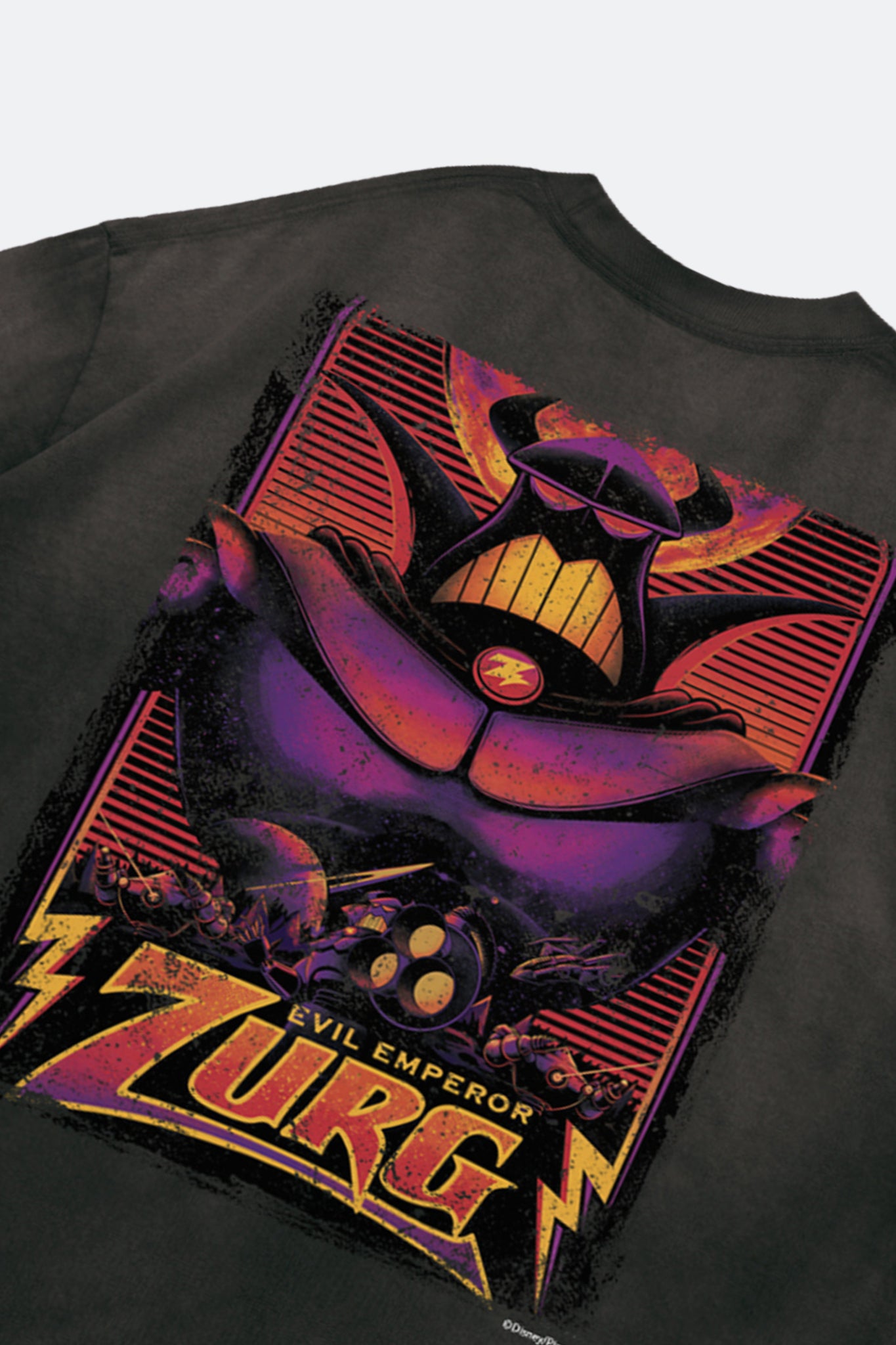 GROCERY | TARMAC | TOY STORY ZURG WASHED GRAPHIC BOXY TEE/ BROWN