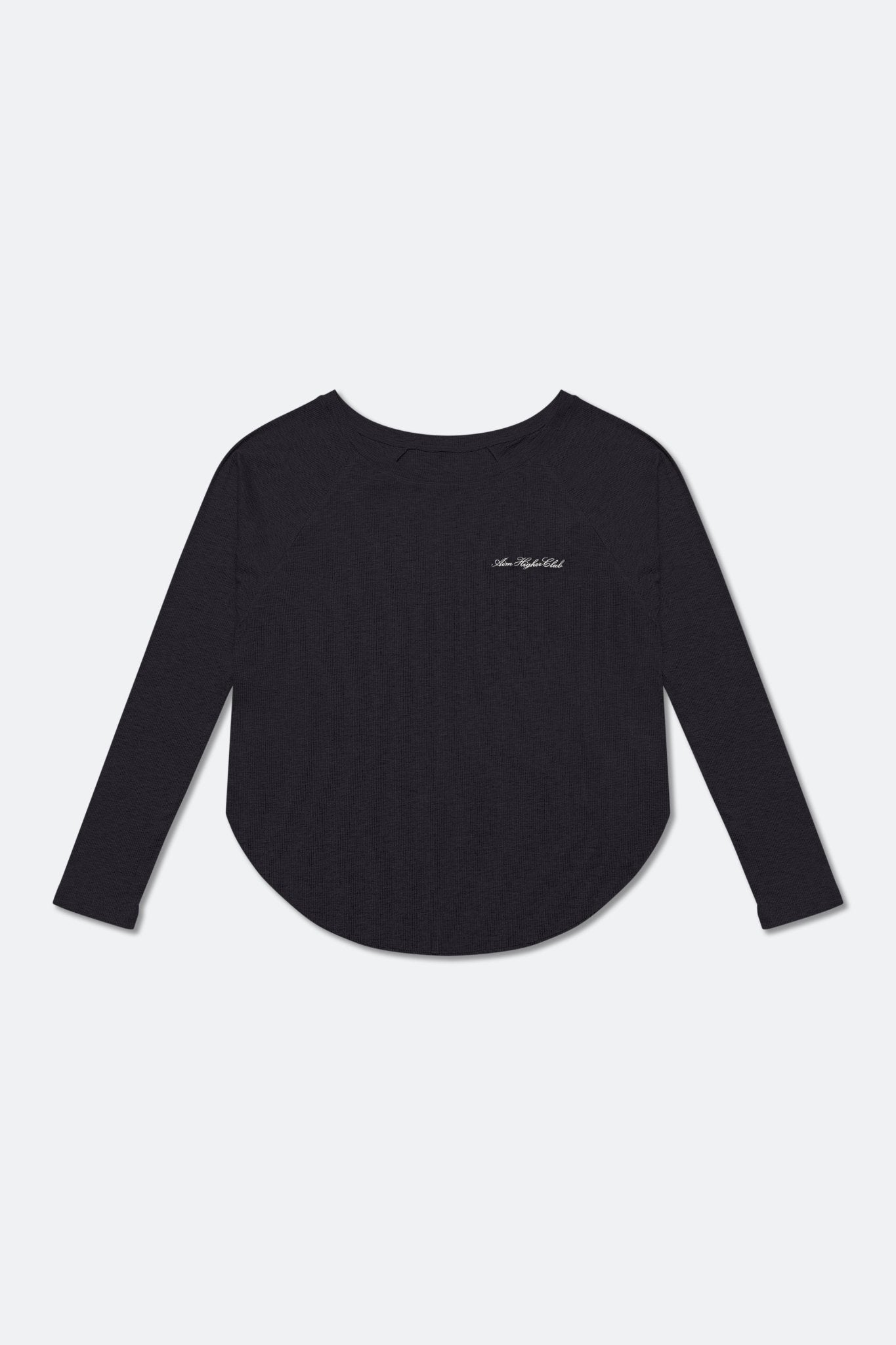 Aim Higher Club 2 - Way Long Sleeve Top/ Black - GROGROCERY