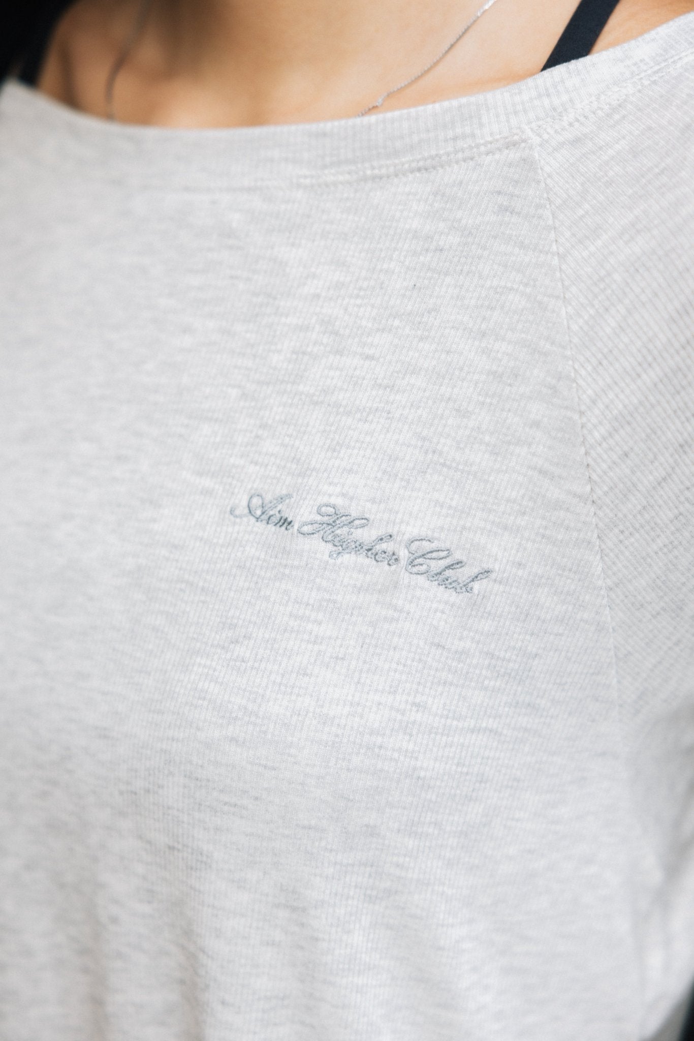 Aim Higher Club 2 - Way Long Sleeve Top/ Flecking Oat - GROGROCERY