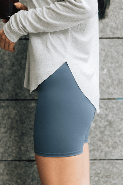 Aim Higher Club 2 - Way Long Sleeve Top/ Flecking Oat - GROGROCERY