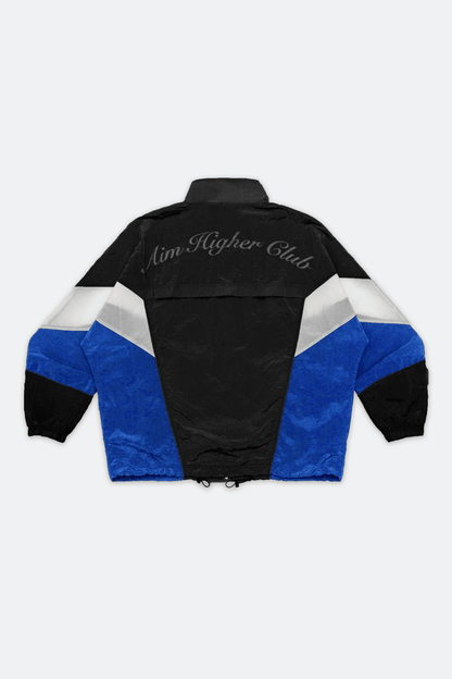 Aim Higher Club 3 - Color Tone Classic Windbreaker/ Black - Dazzling Blue - GROGROCERY