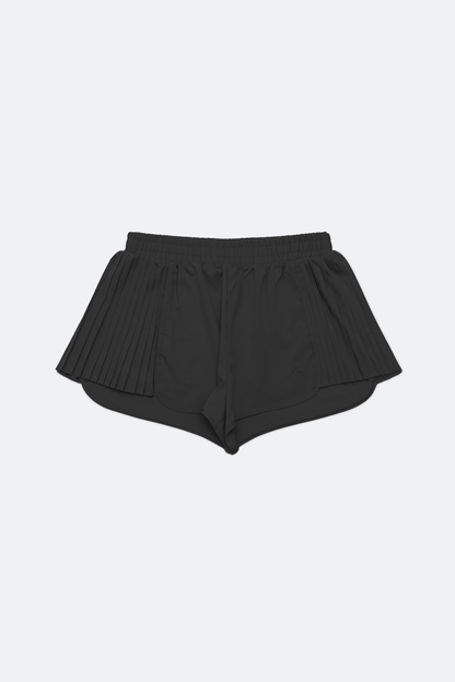 Aim Higher Club Active to Street Pleat Skort/ Black - GROGROCERY