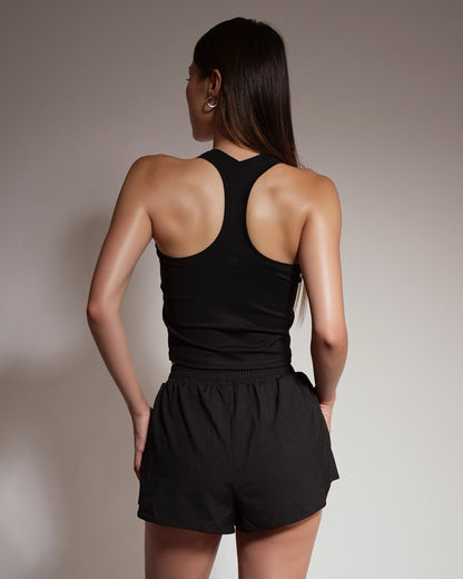 Aim Higher Club Active to Street Pleat Skort/ Black - GROGROCERY