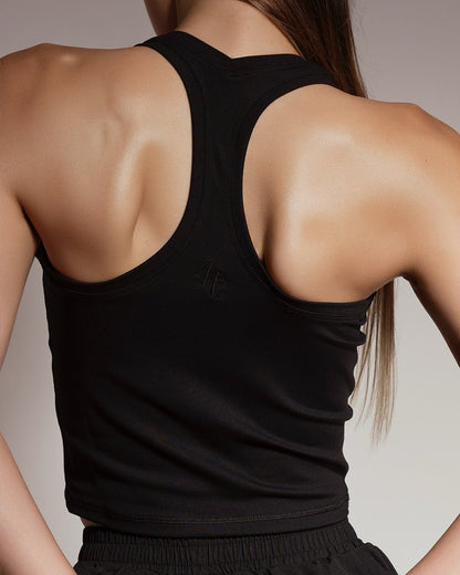 Aim Higher Club Active to Street Tank Top/ Black - GROGROCERY