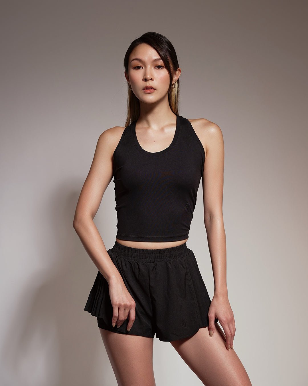 Aim Higher Club Active to Street Tank Top/ Black - GROGROCERY