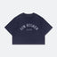 Aim Higher Club Basic Crop Top/ Navy - GROGROCERY