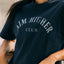 Aim Higher Club Basic Crop Top/ Navy - GROGROCERY