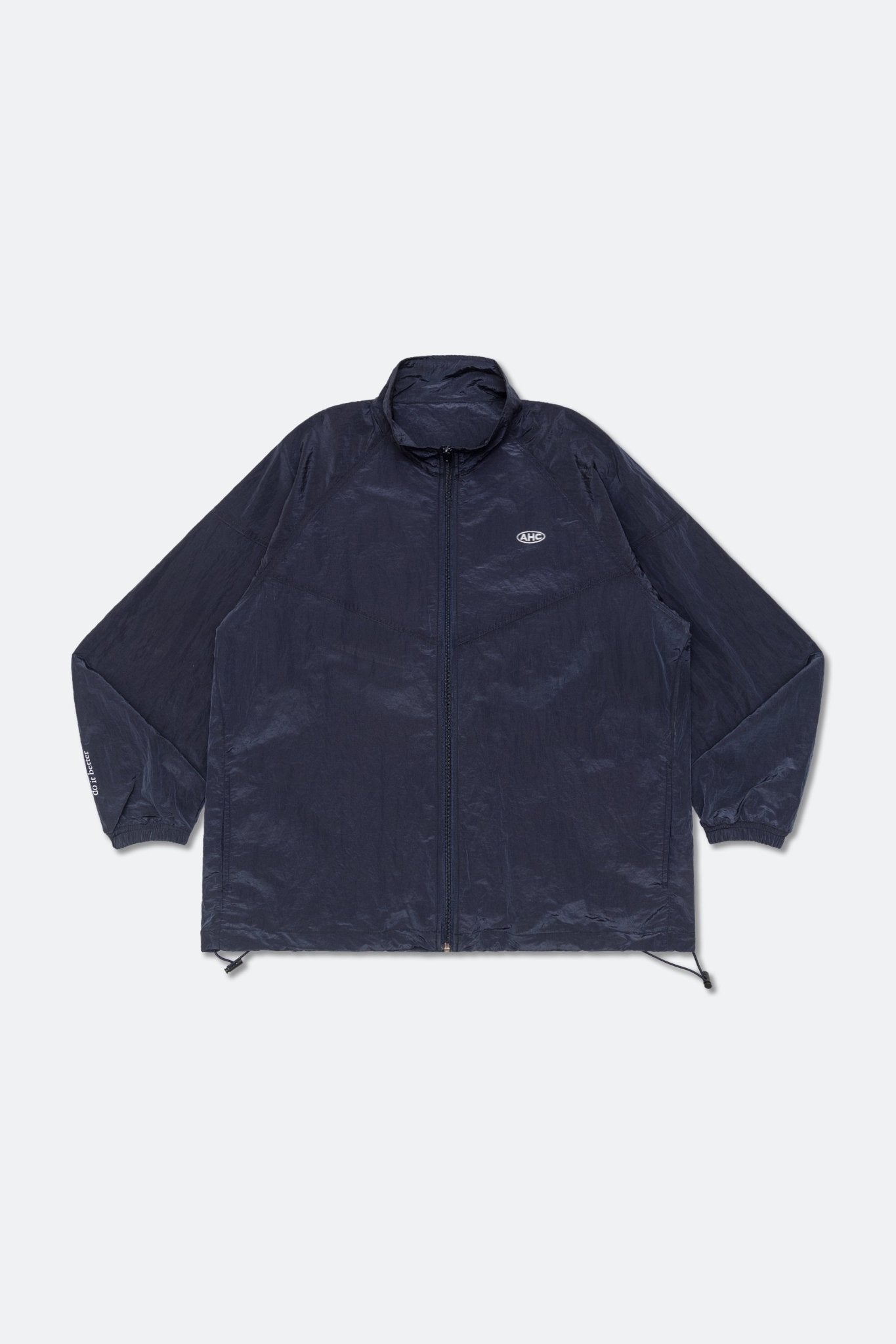 Aim Higher Club Blurry Logo Windbreaker/ Navy - GROGROCERY