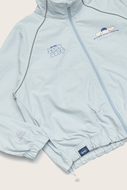 Aim Higher Club ♥ Cinnamoroll Jumping on the Cloud Windbreaker/ Light Baby Blue - GROGROCERY