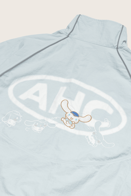 Aim Higher Club ♥ Cinnamoroll Jumping on the Cloud Windbreaker/ Light Baby Blue - GROGROCERY