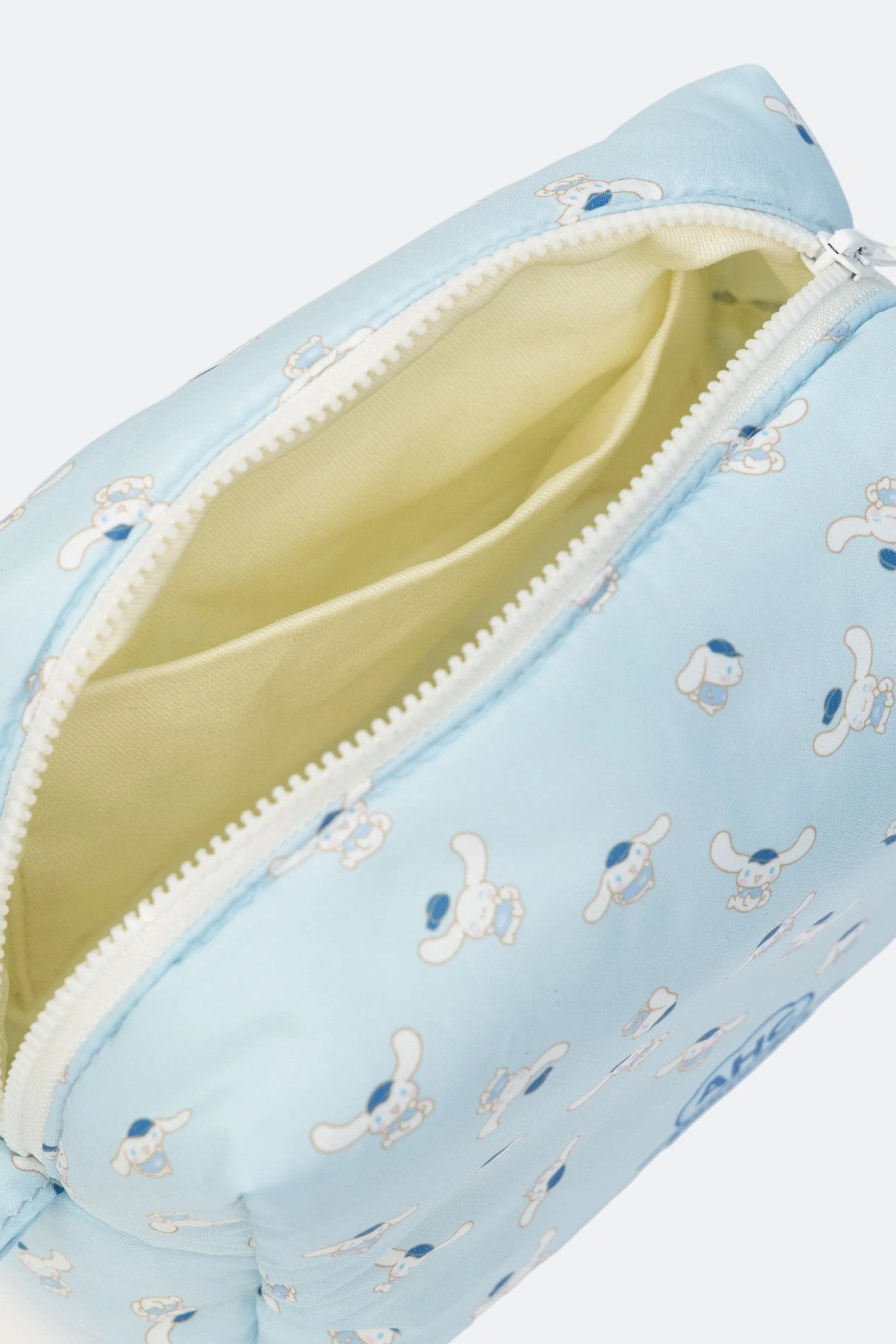 Aim Higher Club ♥ Cinnamoroll Monogram Soft Pouch/ Baby Blue - GROGROCERY