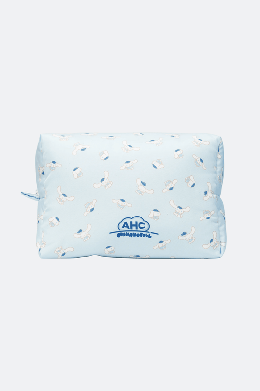 Aim Higher Club ♥ Cinnamoroll Monogram Soft Pouch/ Baby Blue - GROGROCERY