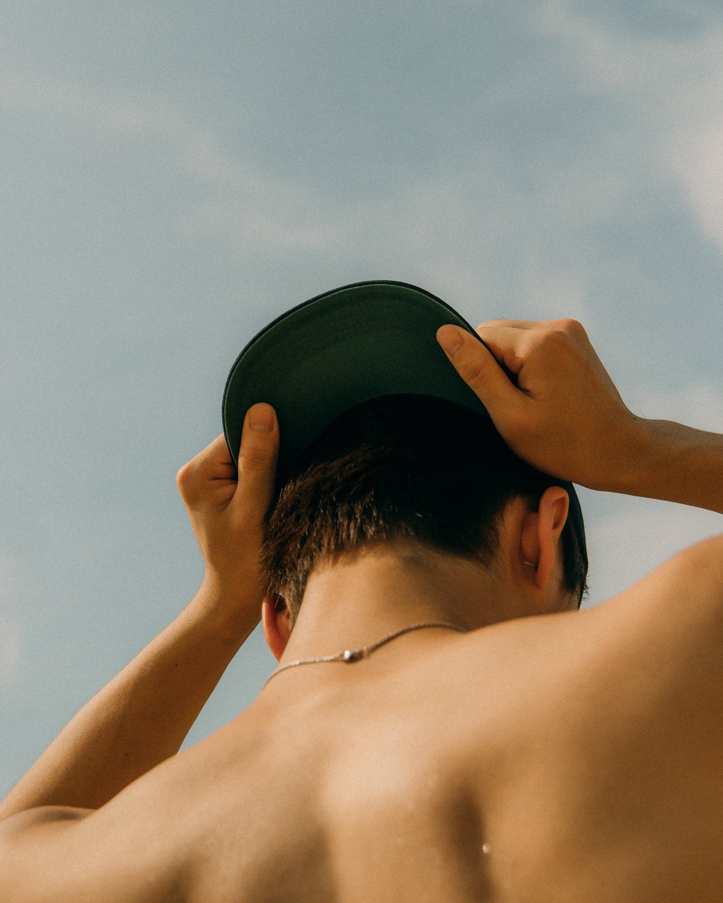 Aim Higher Club College Cap/ Navy - GROGROCERY