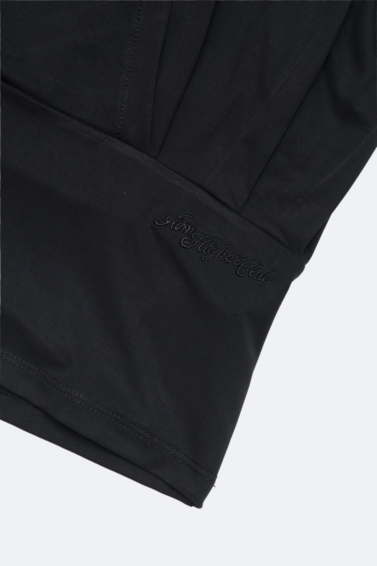 Aim Higher Club Core Cowl Neck Halter Top / Black - GROGROCERY