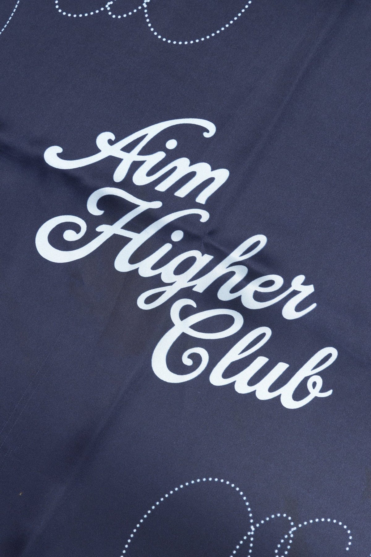 Aim Higher Club Core Satin Bandana/ Navy - GROGROCERY