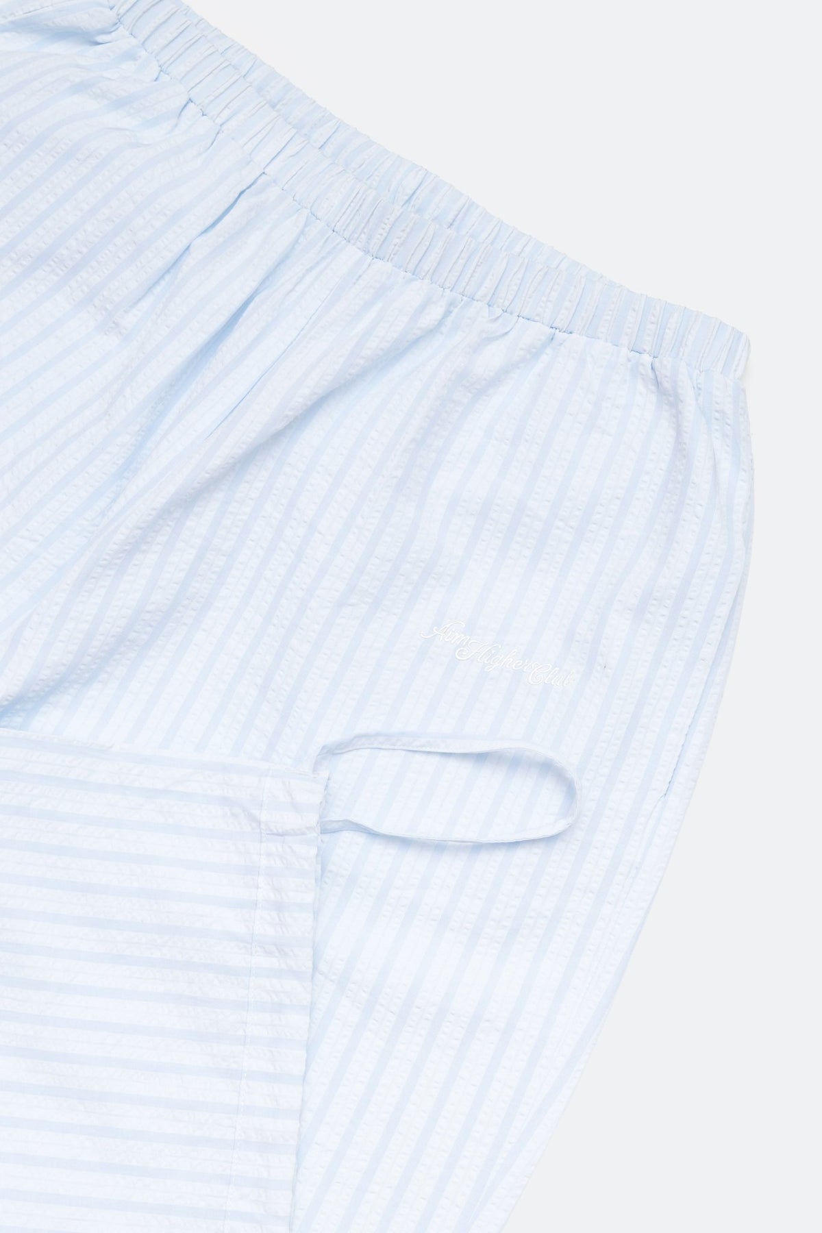 Aim Higher Club Core Stripe Pajama Pants/ Light Blue - GROGROCERY