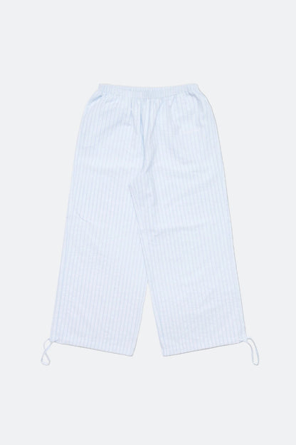 Aim Higher Club Core Stripe Pajama Pants/ Light Blue - GROGROCERY