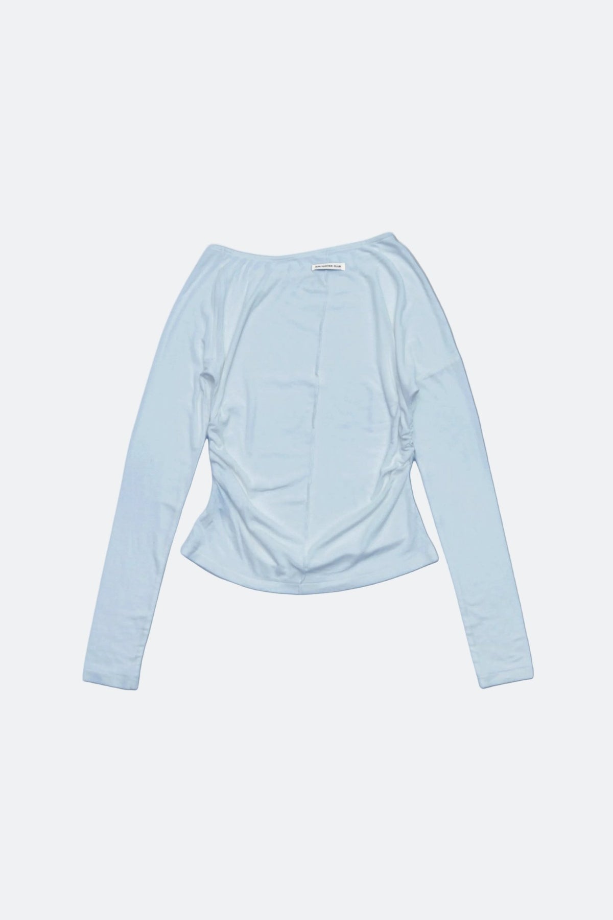 Aim Higher Club Essential Drop Shoulder Tencel™ Soft Top / Flecking Baby Blue - GROGROCERY