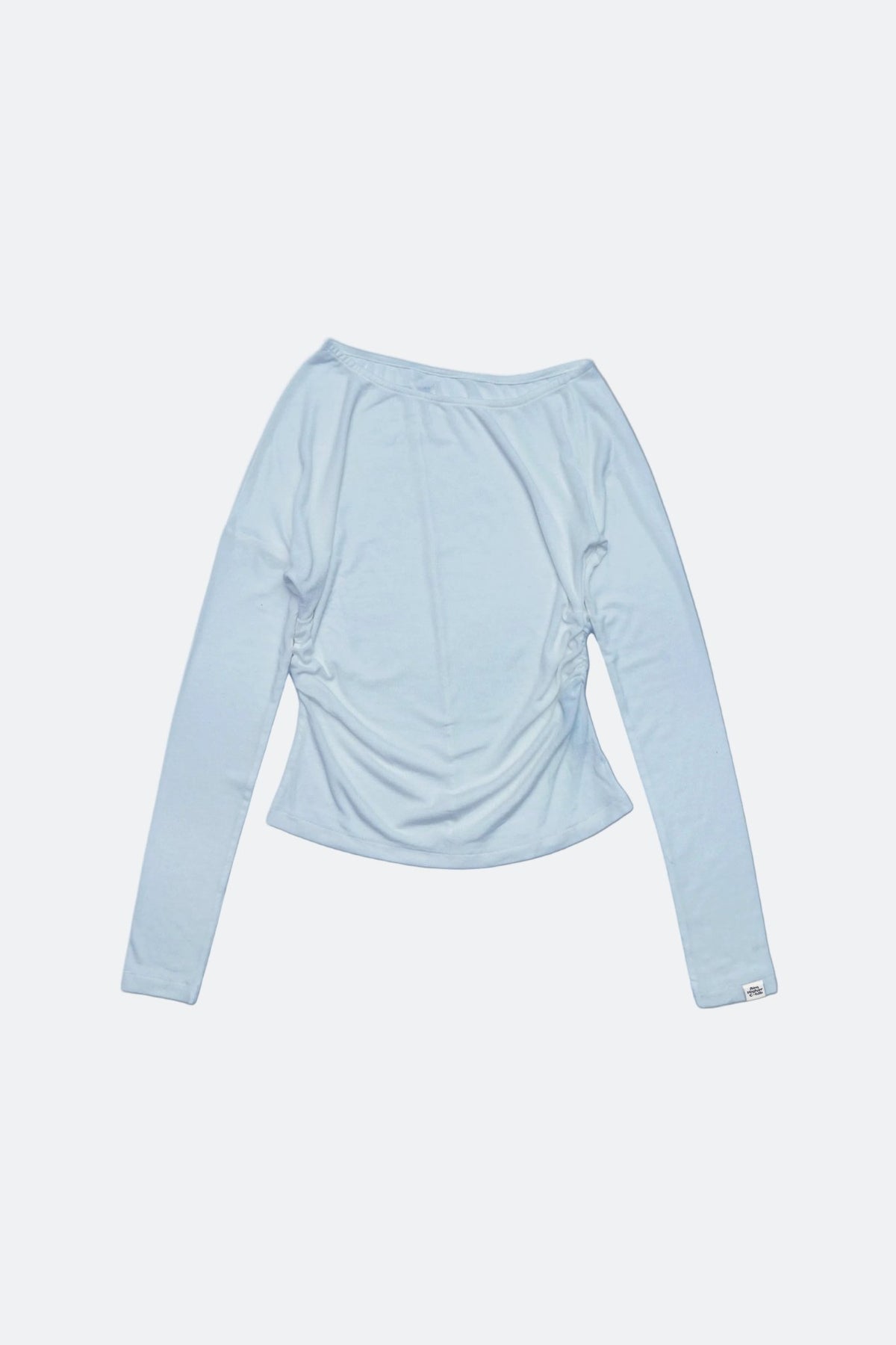 Aim Higher Club Essential Drop Shoulder Tencel™ Soft Top / Flecking Baby Blue - GROGROCERY