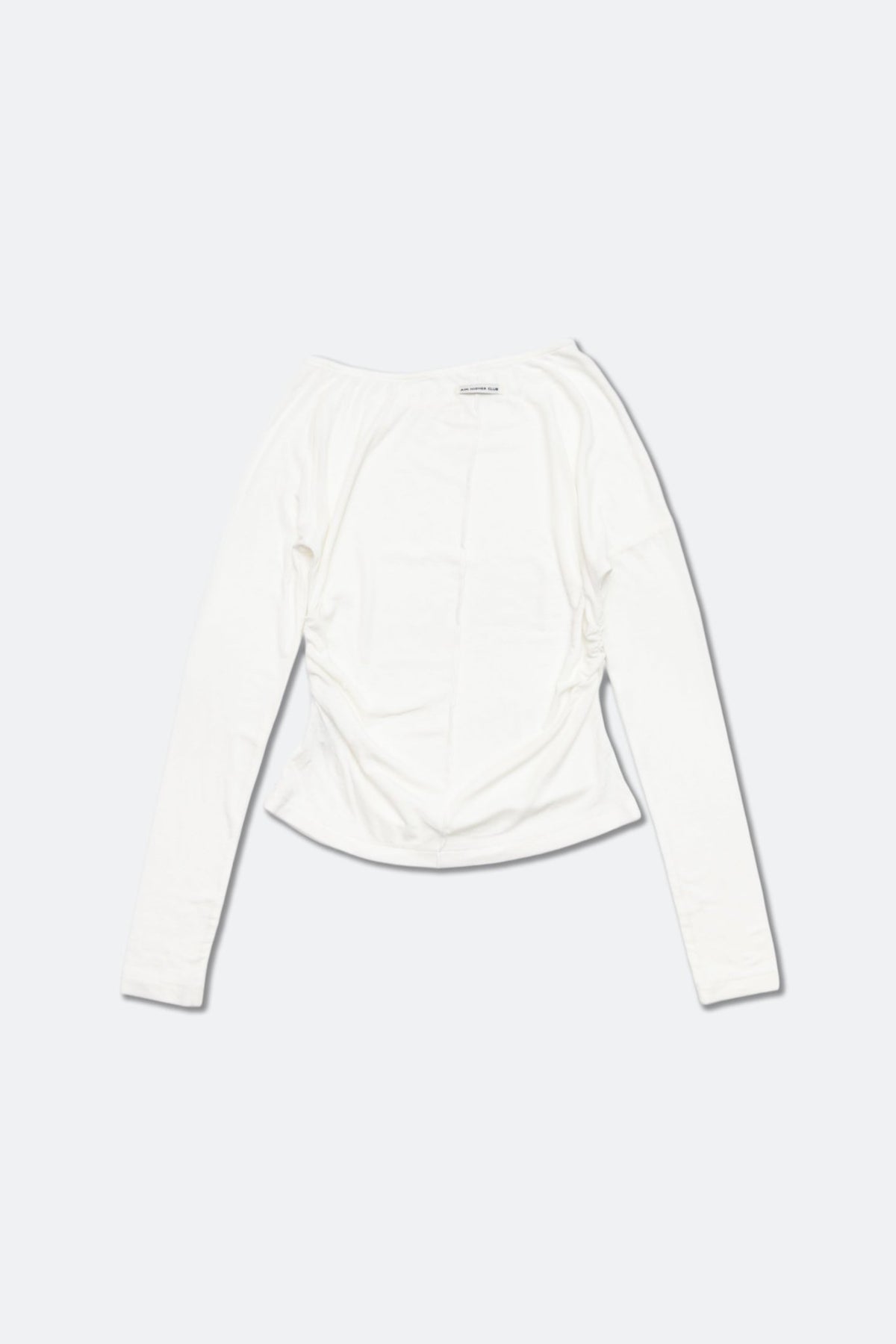 Aim Higher Club Essential Drop Shoulder Tencel™ Soft Top / Off White - GROGROCERY