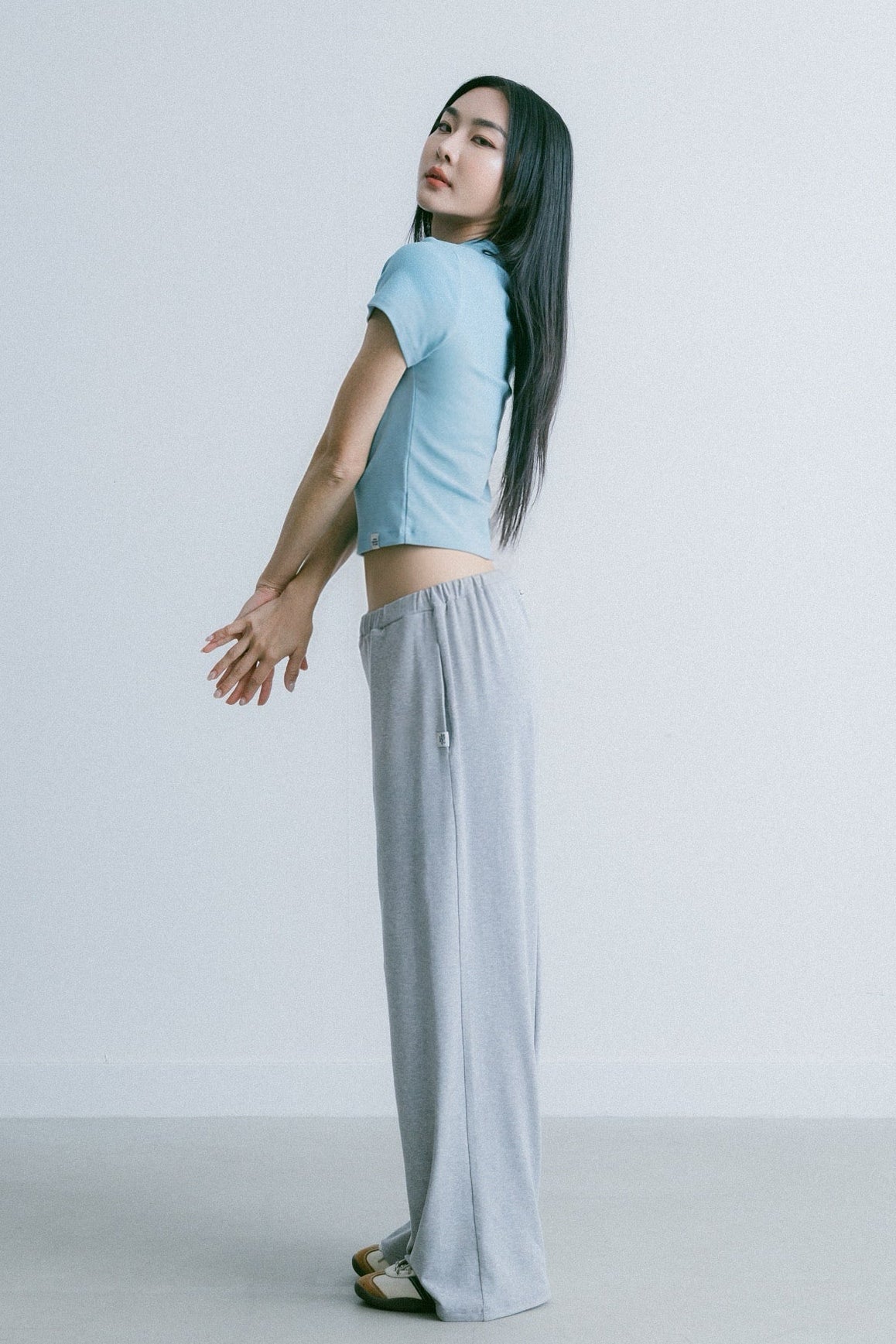 Aim Higher Club Essential Tencel™ Comfy Pants / Flecking Grey - GROGROCERY