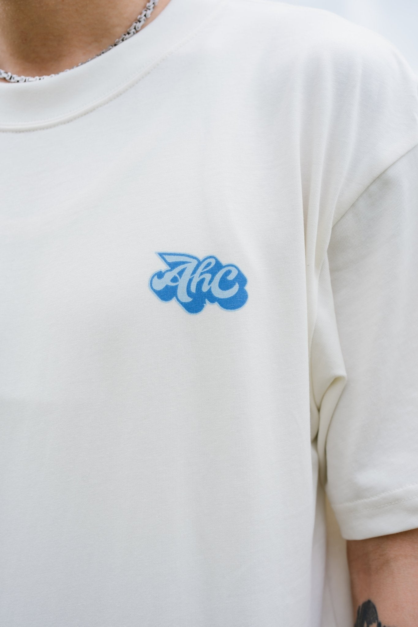 Aim Higher Club Everyday on Purpose Unisex Graphic Tee/ Cream - GROGROCERY
