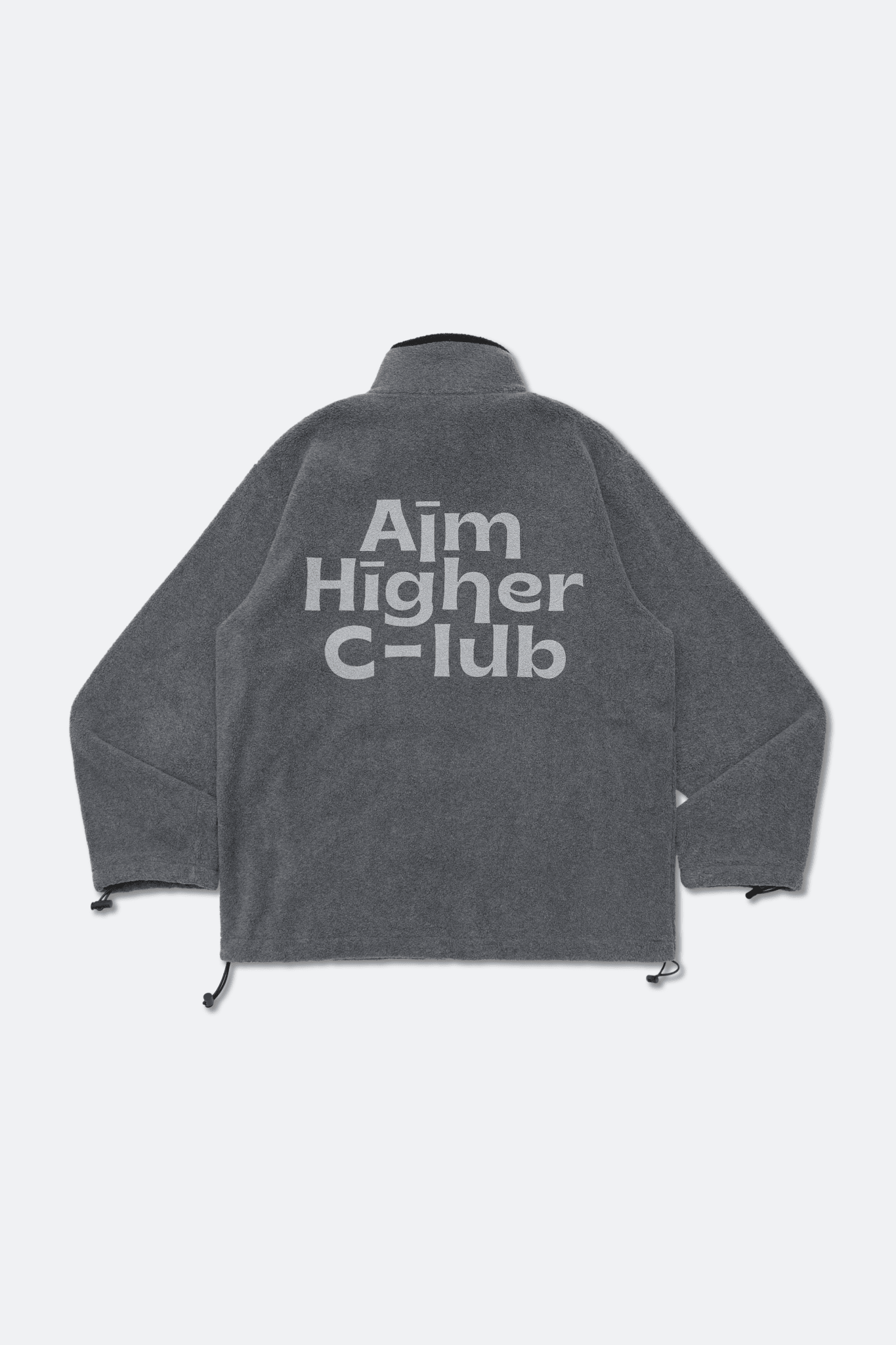 Aim Higher Club Faculty of Sports Fleece Full - Zip Jacket/ Grey - GROGROCERY